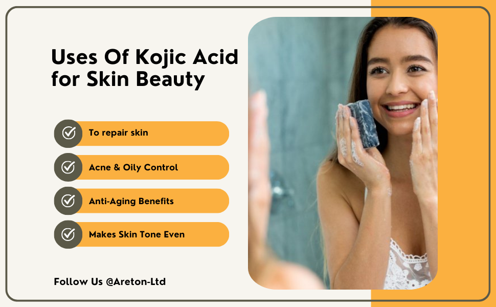 Kojic Acid Benifits for skin beauty