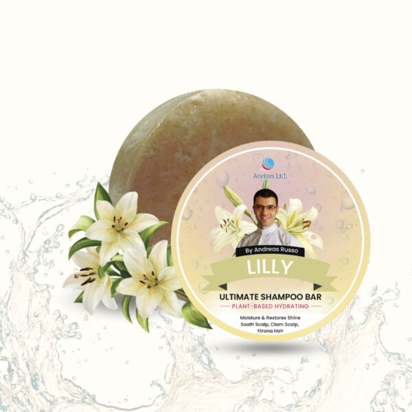 Lily Solid Shampoo Bar: Hydrates & Softens Dry Hair (Natural, Zero Waste)