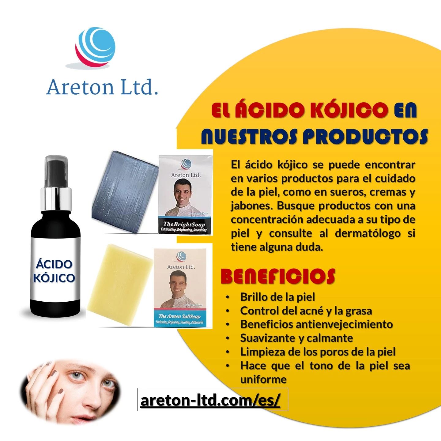 Kojic Acid Benifits for our skin