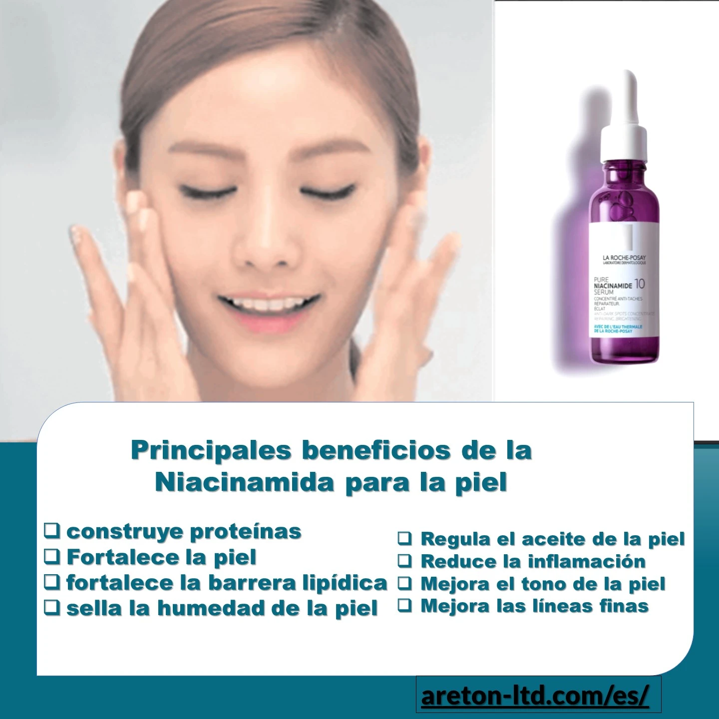 Key benifits for Niacinamide